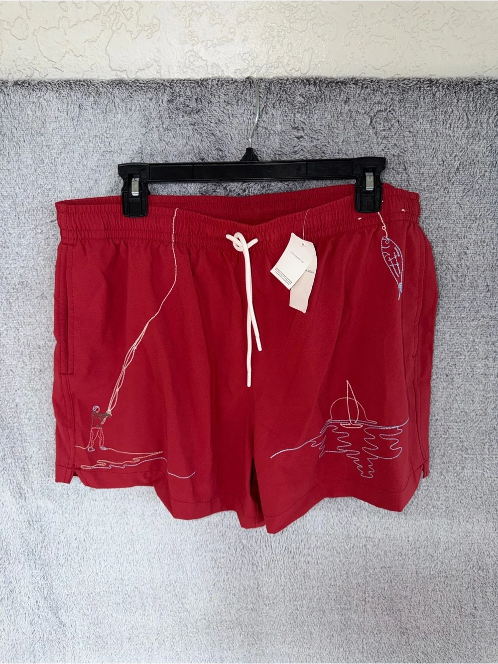 NWT Abercrombie and fitch men’s large 5” swim shorts